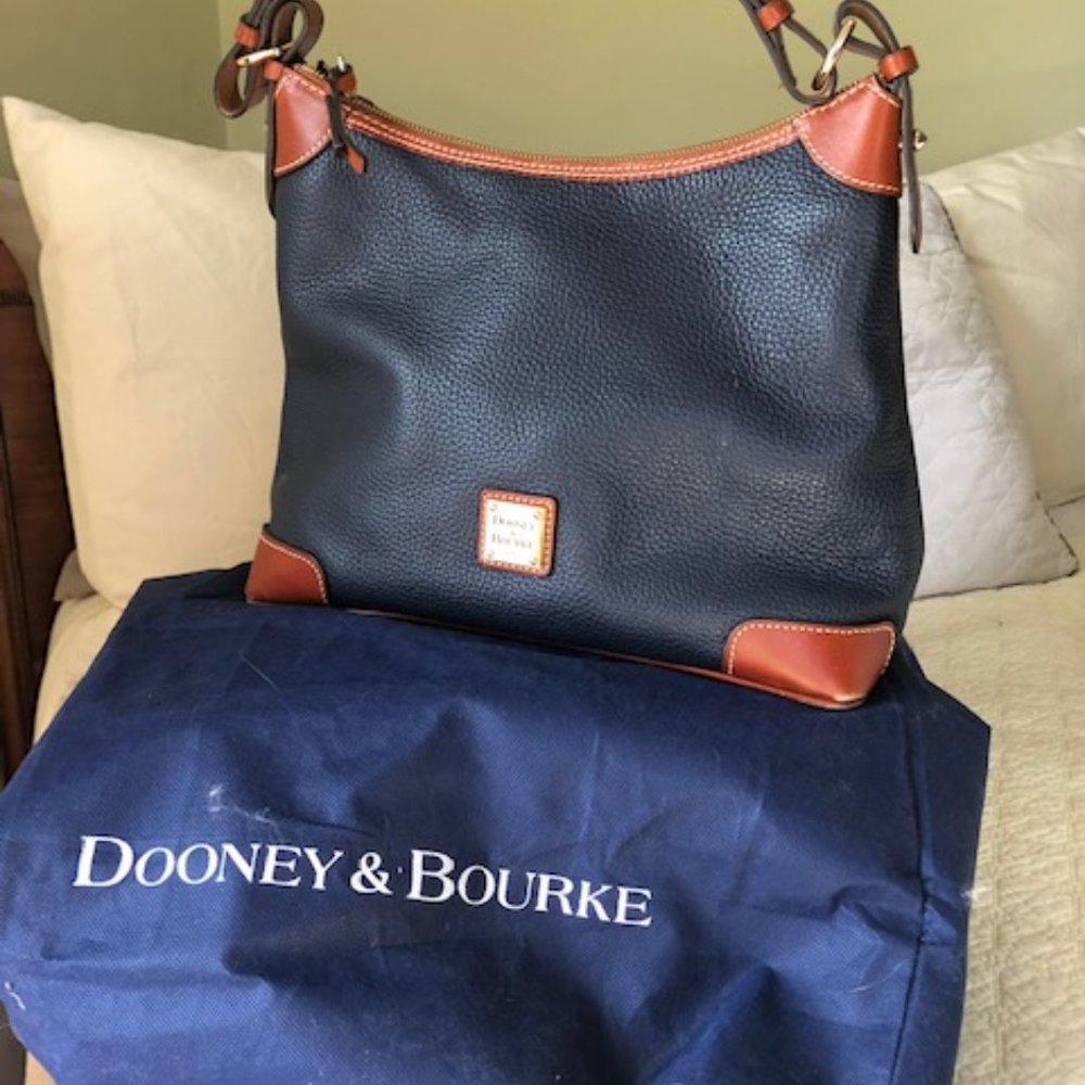 Dooney & Bourke Midnight Blue Hobo